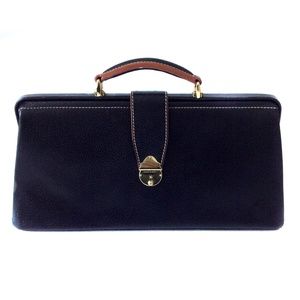 Vintage Isaac Mizrahi Brown Leather Bag